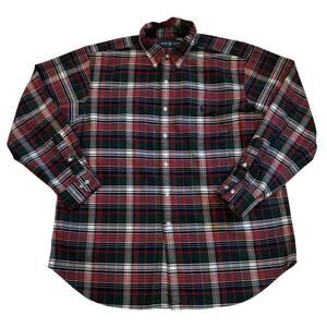 Vtg Ralph Lauren Shirt Mens XL 17.5 34/35 Classic Fit Oxford Button Long Sleeve